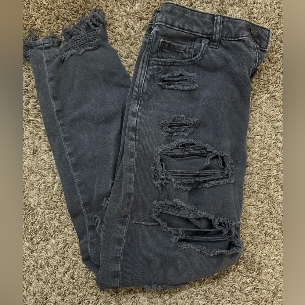 American Eagle Outfitters Gray Denim Jeans